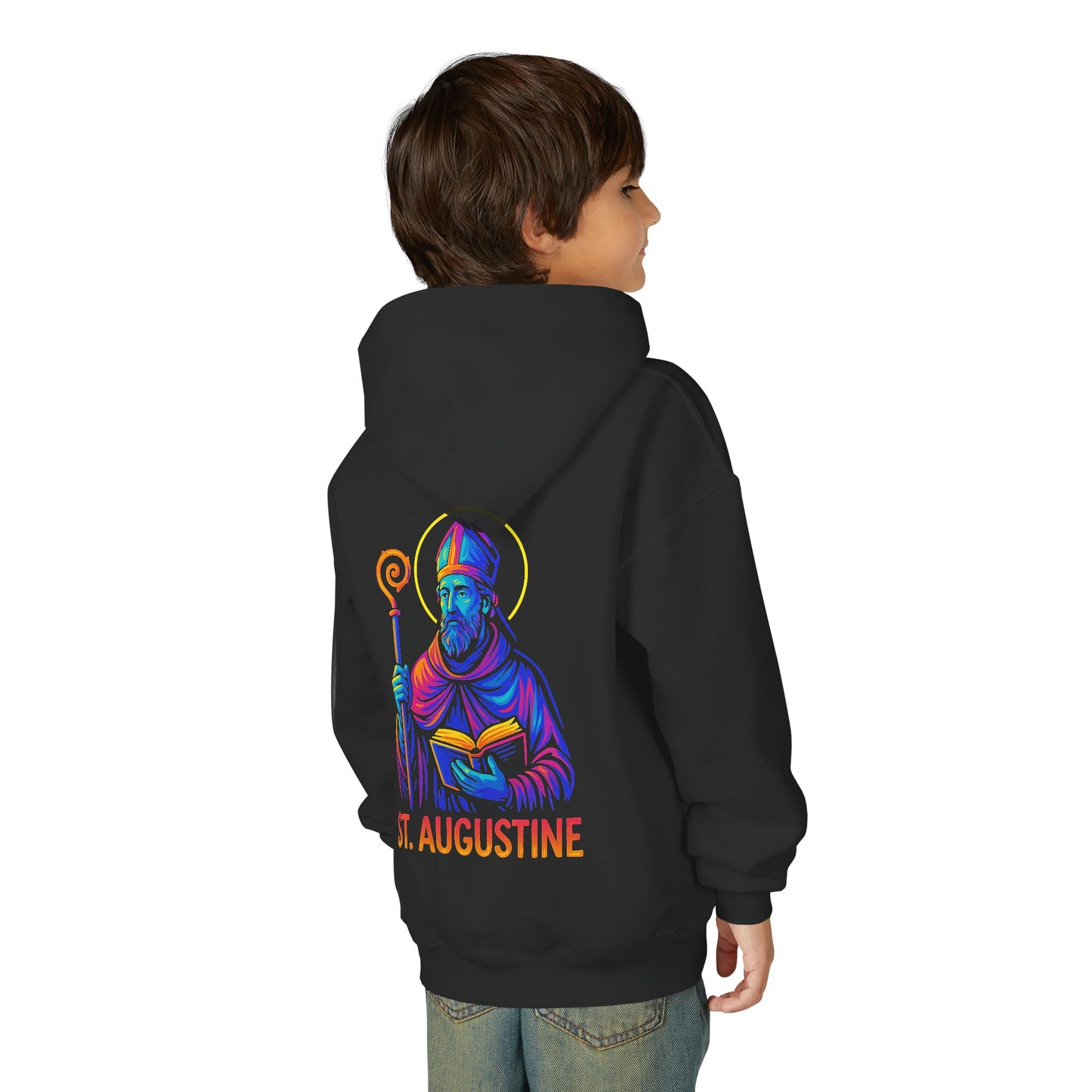 St. Augustine Youth Hoodie | Catholic Streetwear for Kids