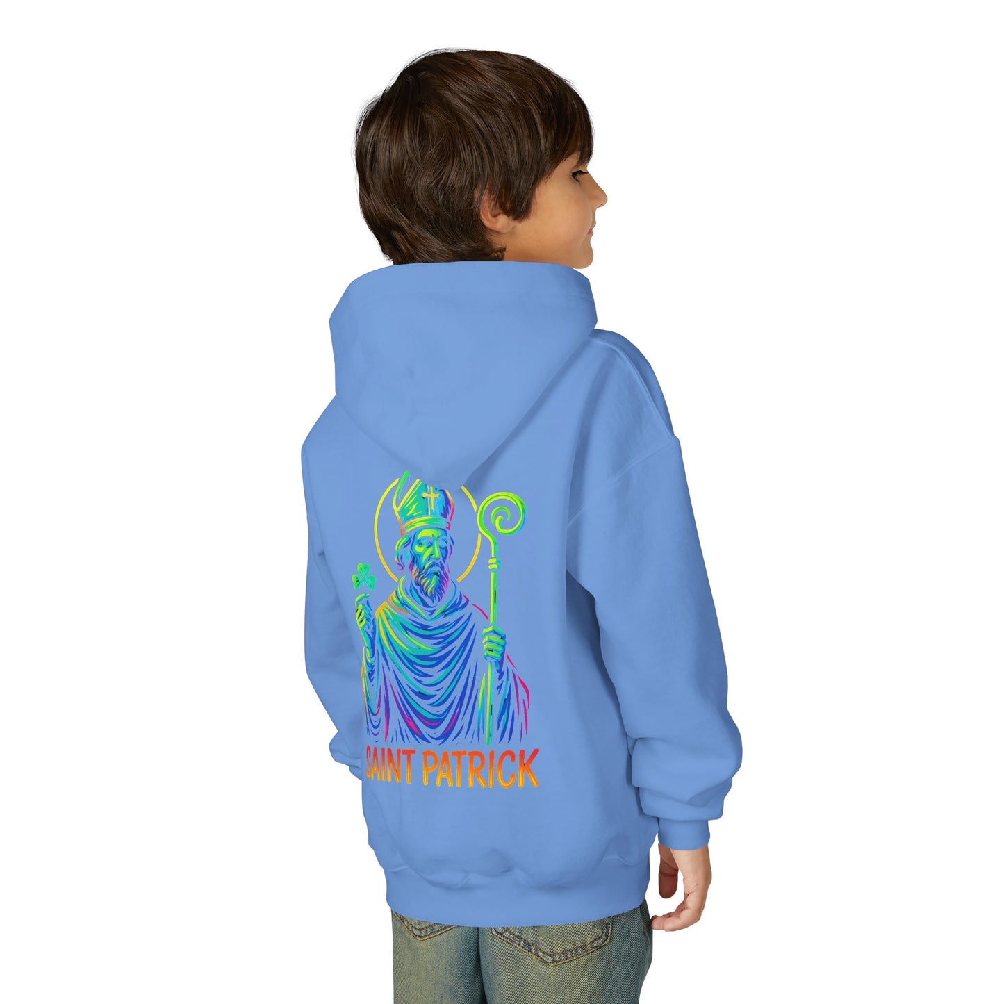 St. Patrick Youth Hoodie | Catholic Streetwear for Kids