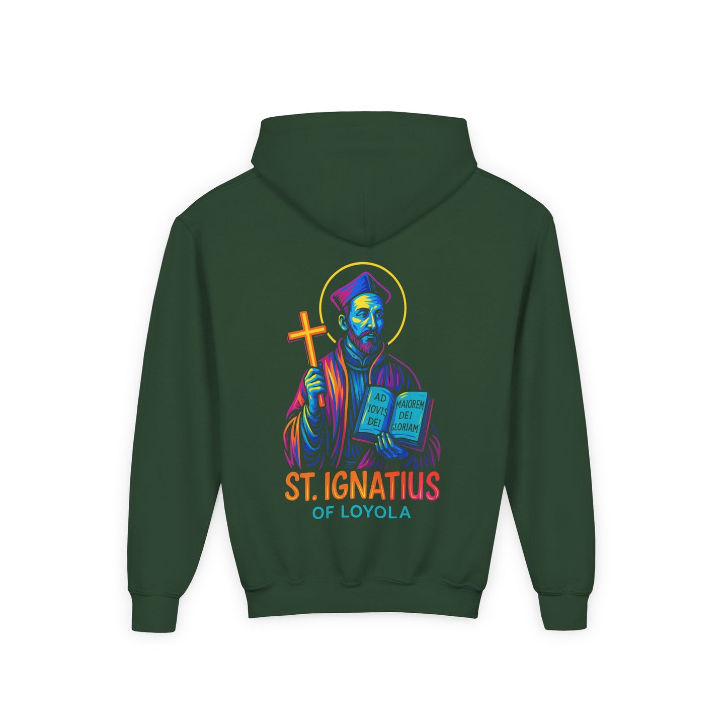 St. Ignatius of Loyola Youth Hoodie | Catholic Streetwear for Kids