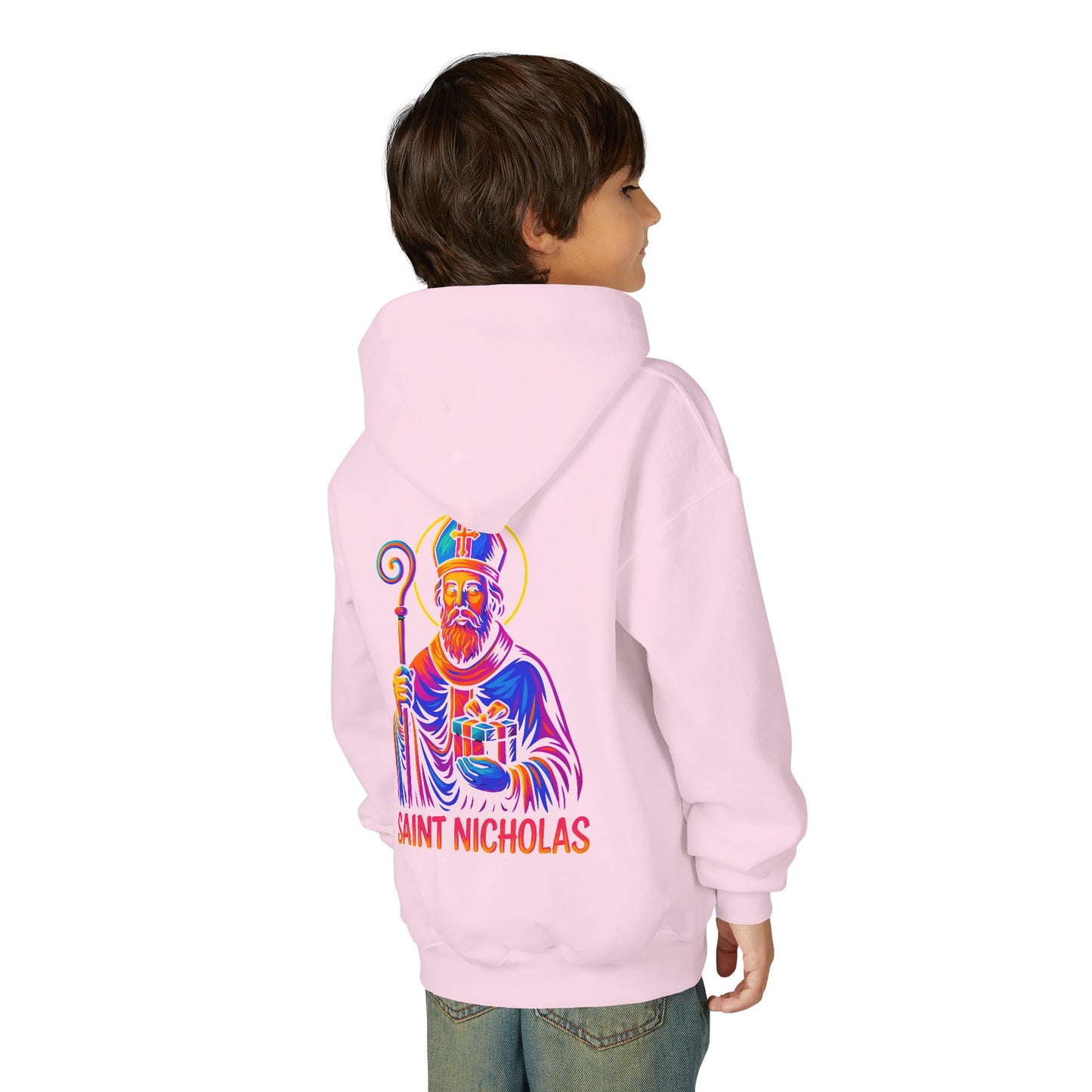 St. Nicholas Youth Hoodie | Catholic Streetwear for Kids