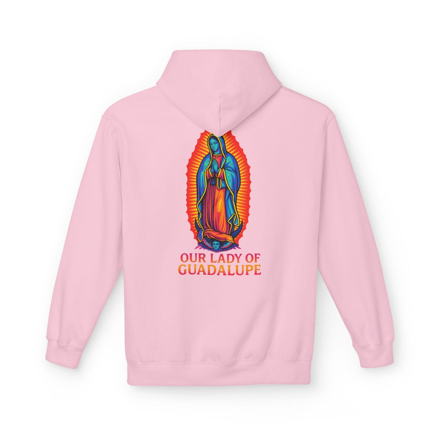 Our Lady of Guadalupe Hoodie | Virgin Mary Hoodie | Catholic Streetwear | Faith Graphic Hoodie | Guadalupe Sweatshirt