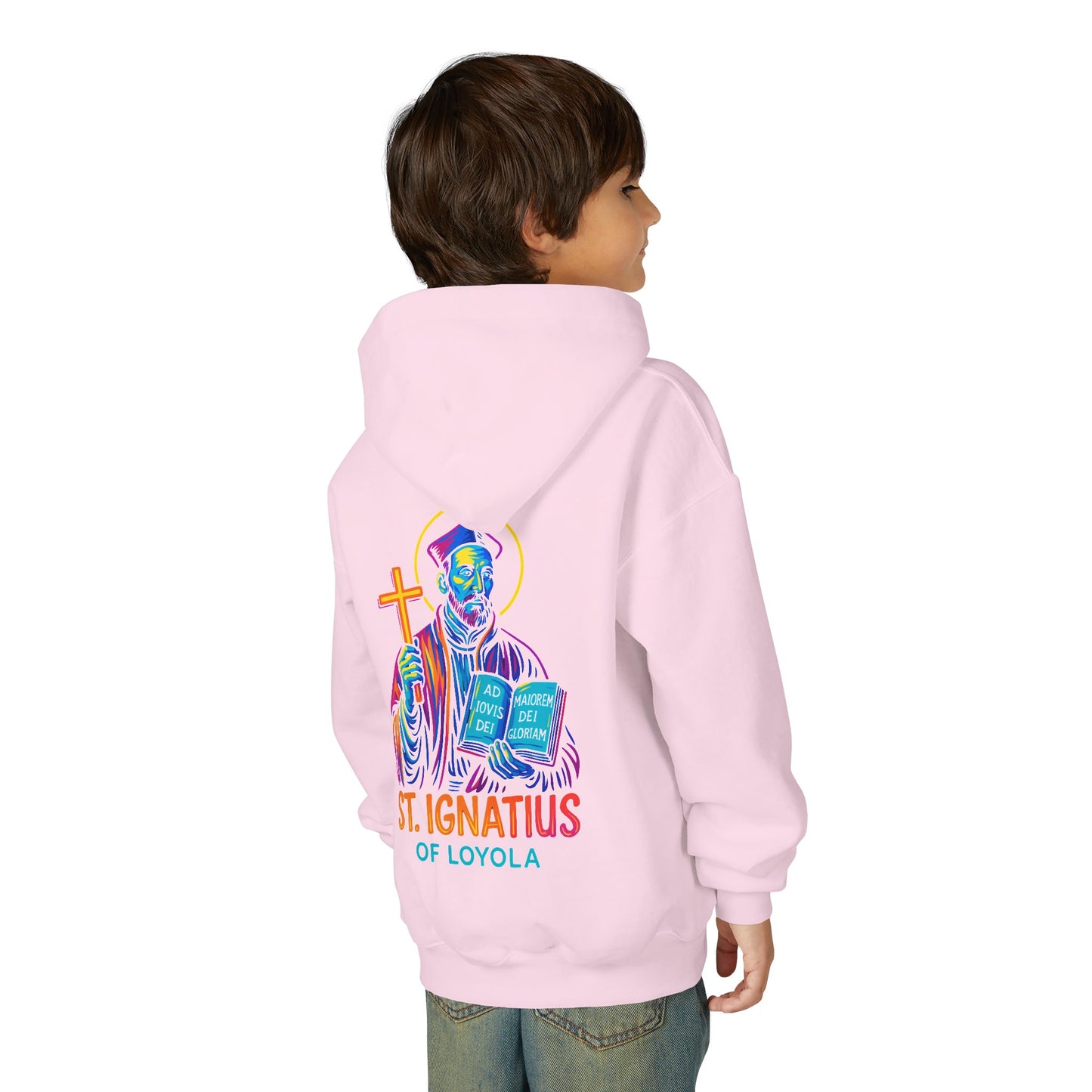 St. Ignatius of Loyola Youth Hoodie | Catholic Streetwear for Kids