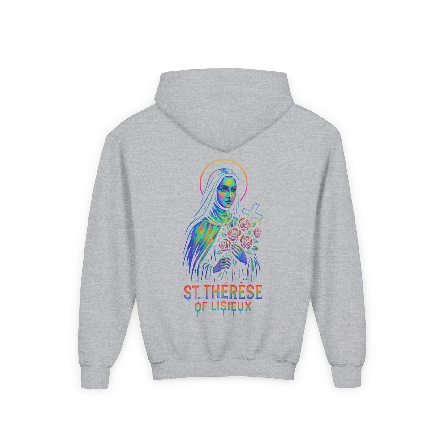 St. Thérèse of Lisieux Youth Hoodie | Catholic Streetwear for Kids