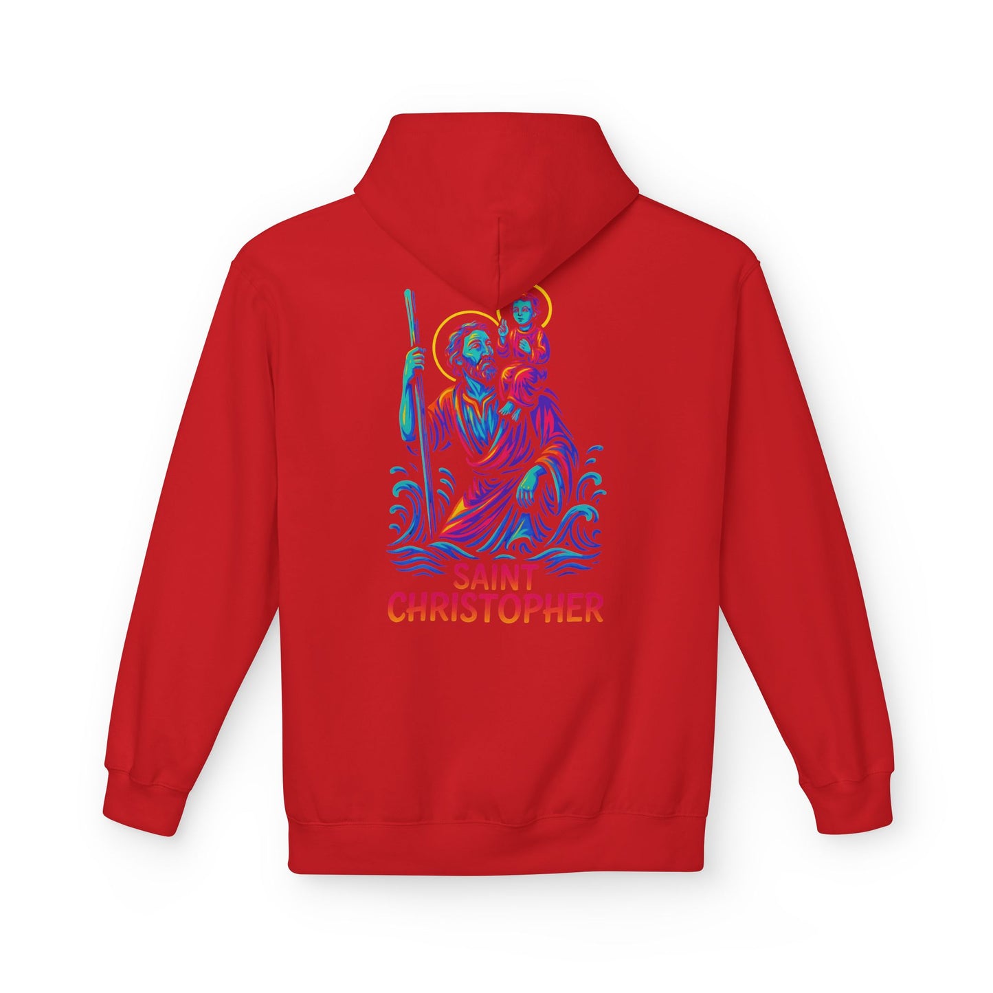 St. Christopher Hoodie – Catholic Saint Hoodie – Christian Streetwear