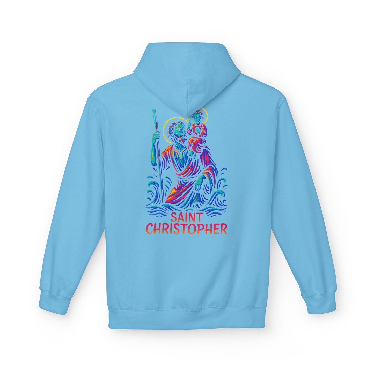 St. Christopher Hoodie – Catholic Saint Hoodie – Christian Streetwear
