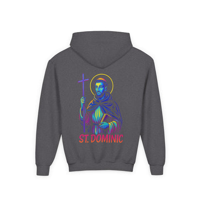 St. Dominic | Kids Catholic Hoodie | Rosary Saint