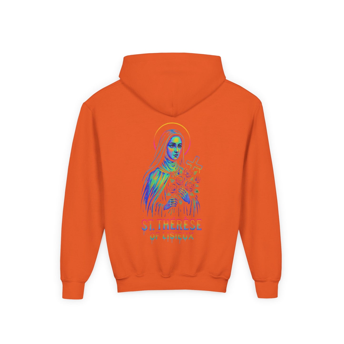 St. Thérèse of Lisieux Youth Hoodie | Catholic Streetwear for Kids