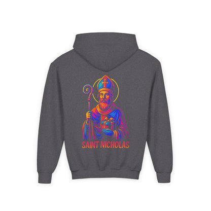 St. Nicholas | Kids Catholic Hoodie | Real St. Nick