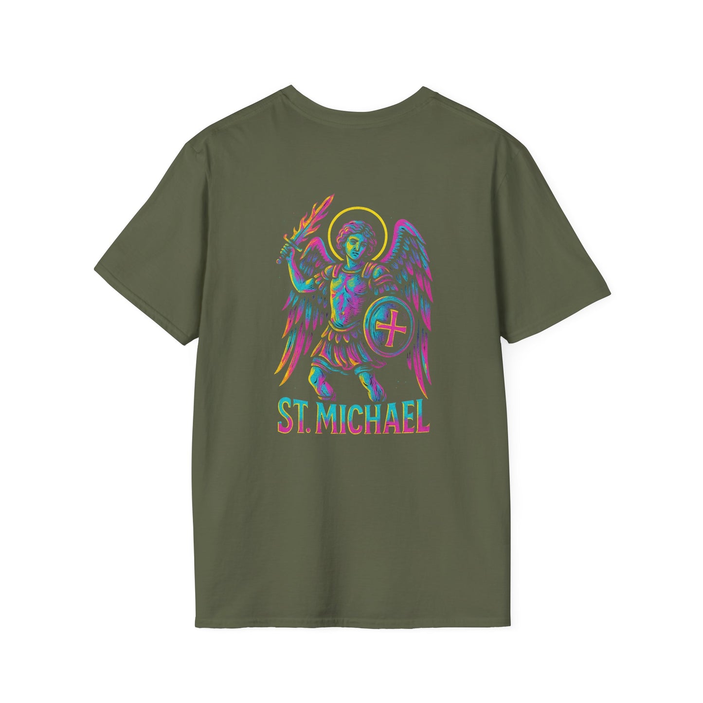 St. Michael the Archangel T-Shirt | Catholic Streetwear | Faith-Inspired Apparel
