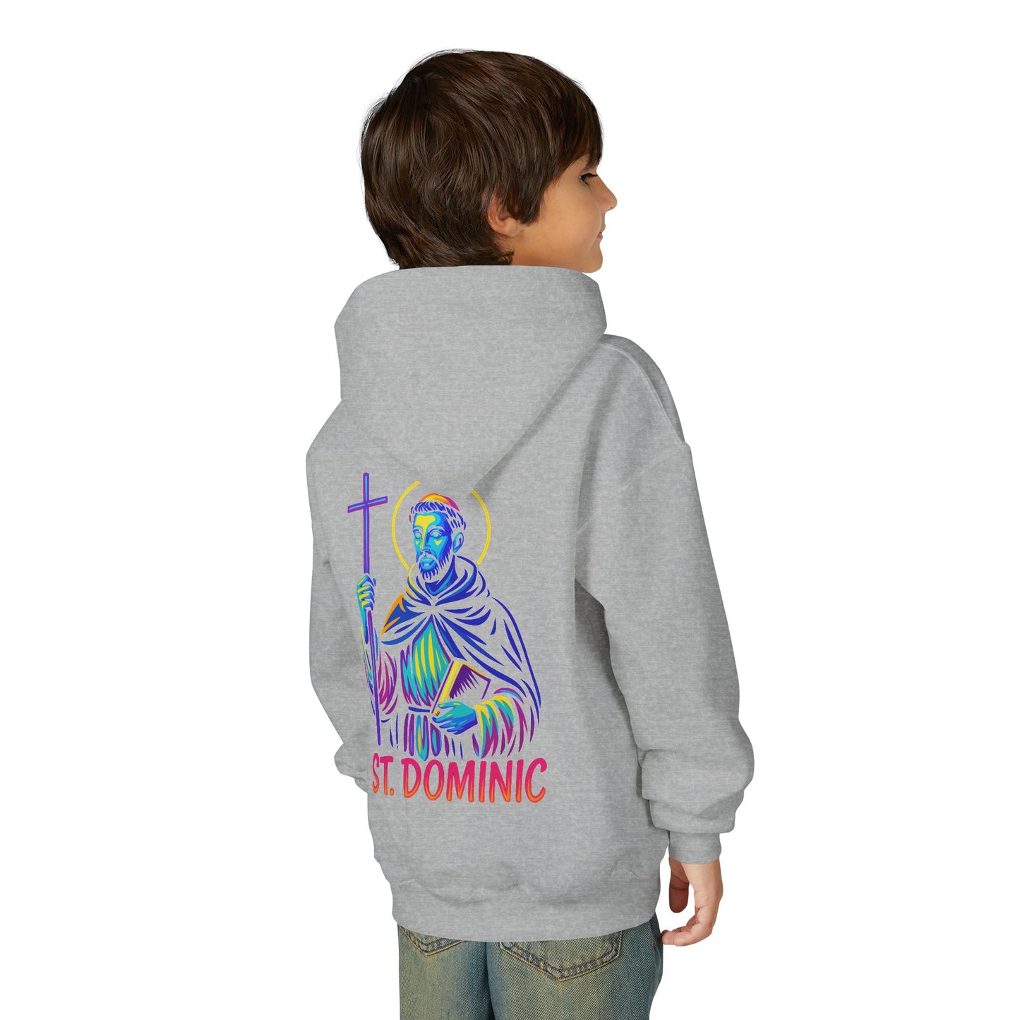 St. Dominic Youth Hoodie | Catholic Streetwear for Kids