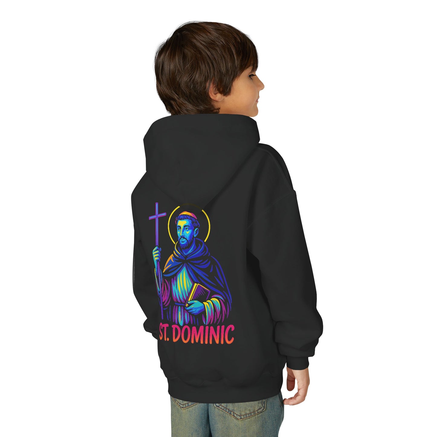 St. Dominic Youth Hoodie | Catholic Streetwear for Kids