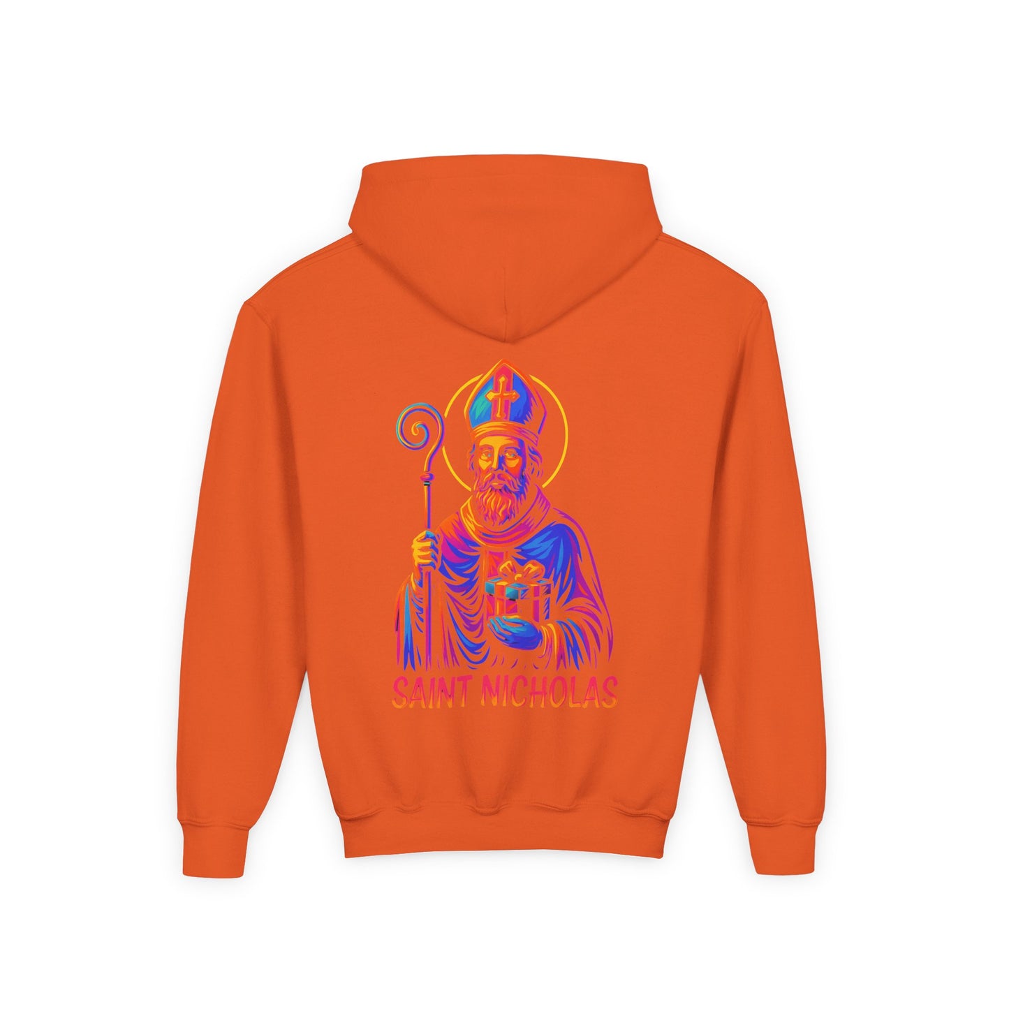 St. Nicholas Youth Hoodie | Catholic Streetwear for Kids