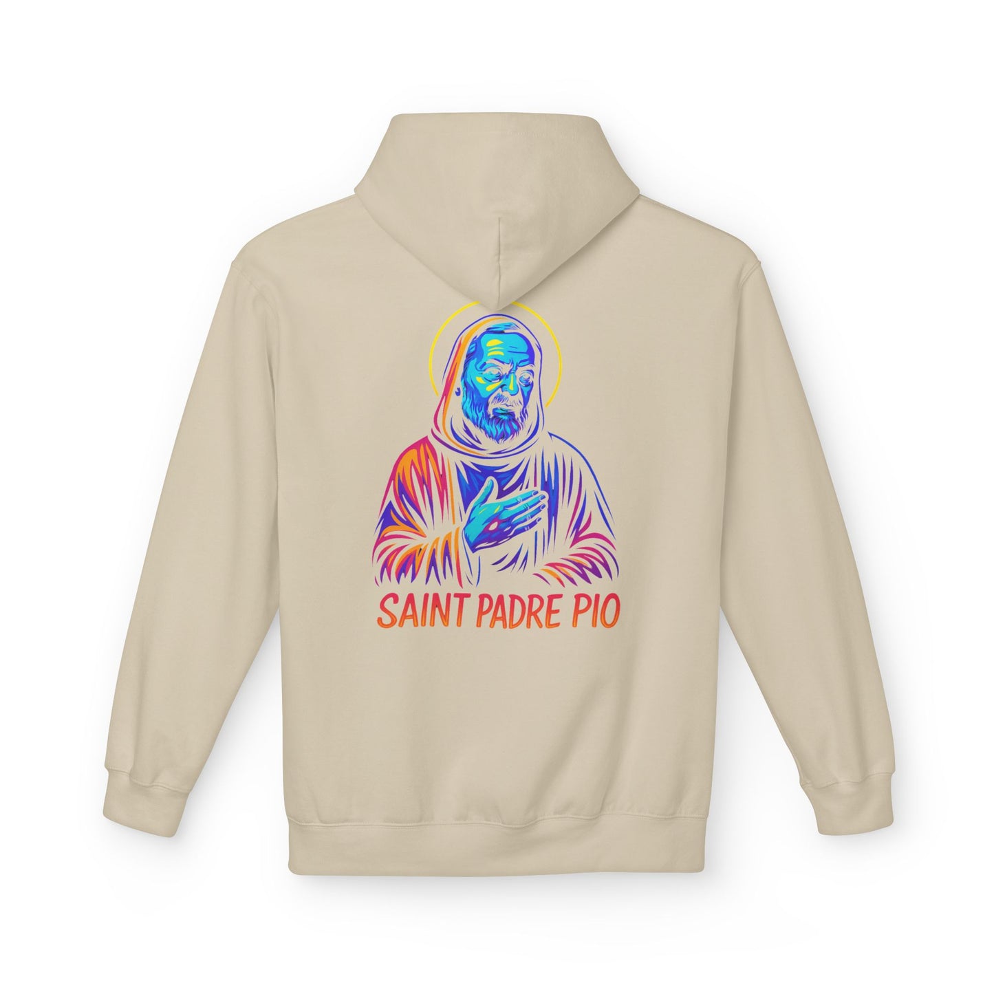 St. Padre Pio Hoodie | Catholic Saint Hoodie | Christian Streetwear | Patron Saint Gift