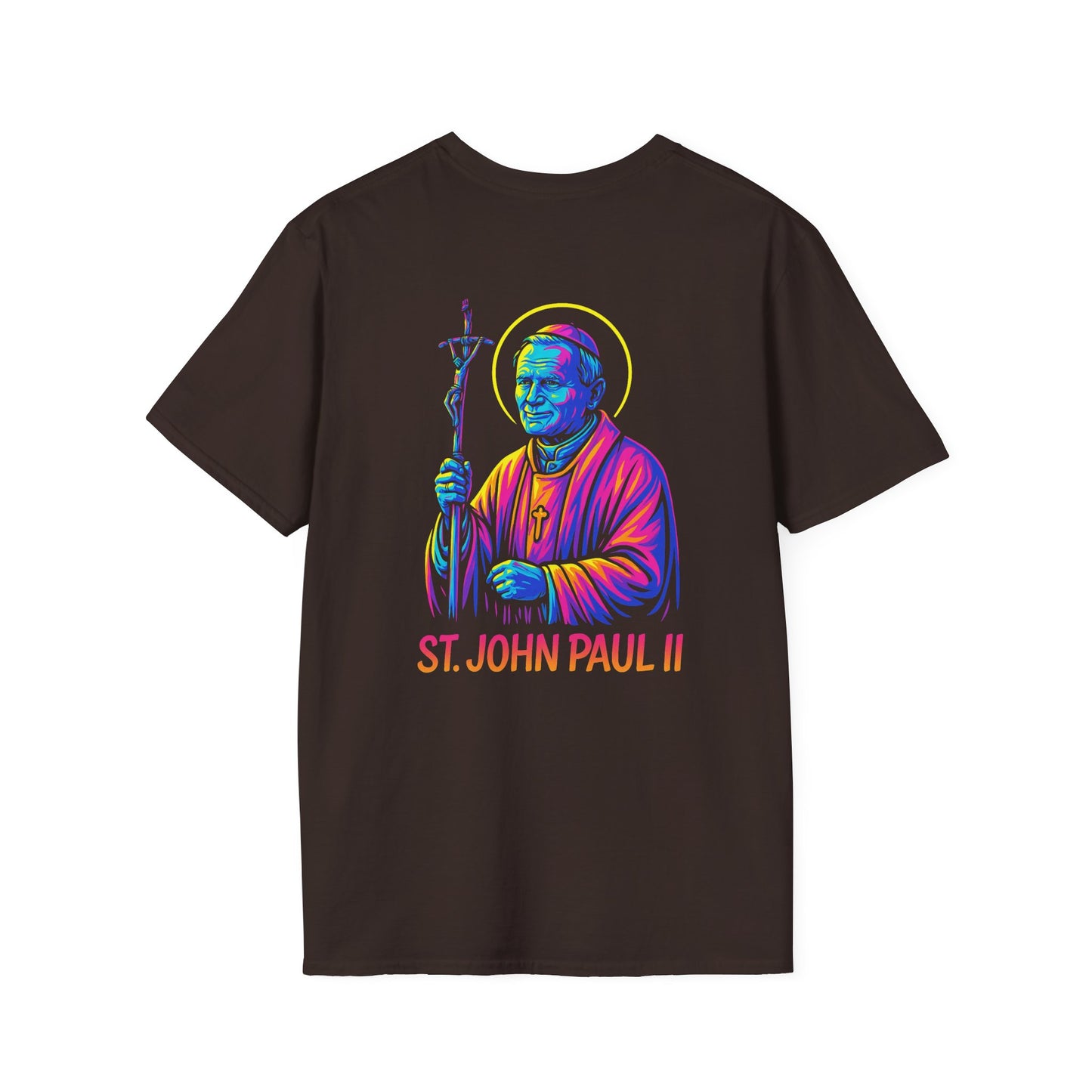St. John Paul II T-Shirt | Catholic Streetwear | Faith-Inspired Apparel