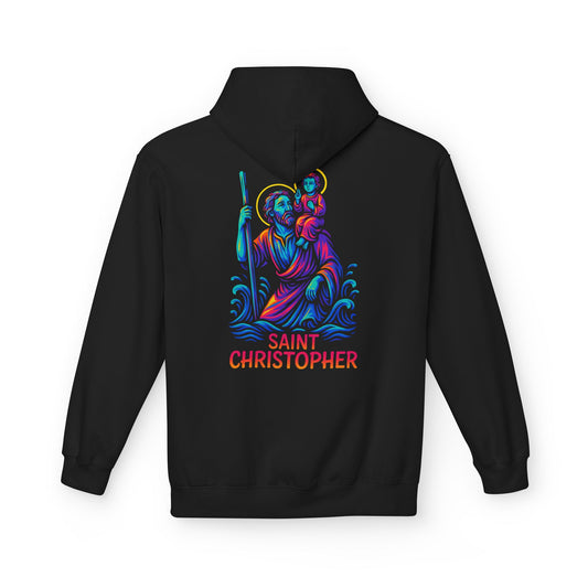 St. Christopher Hoodie – Catholic Saint Hoodie – Christian Streetwear