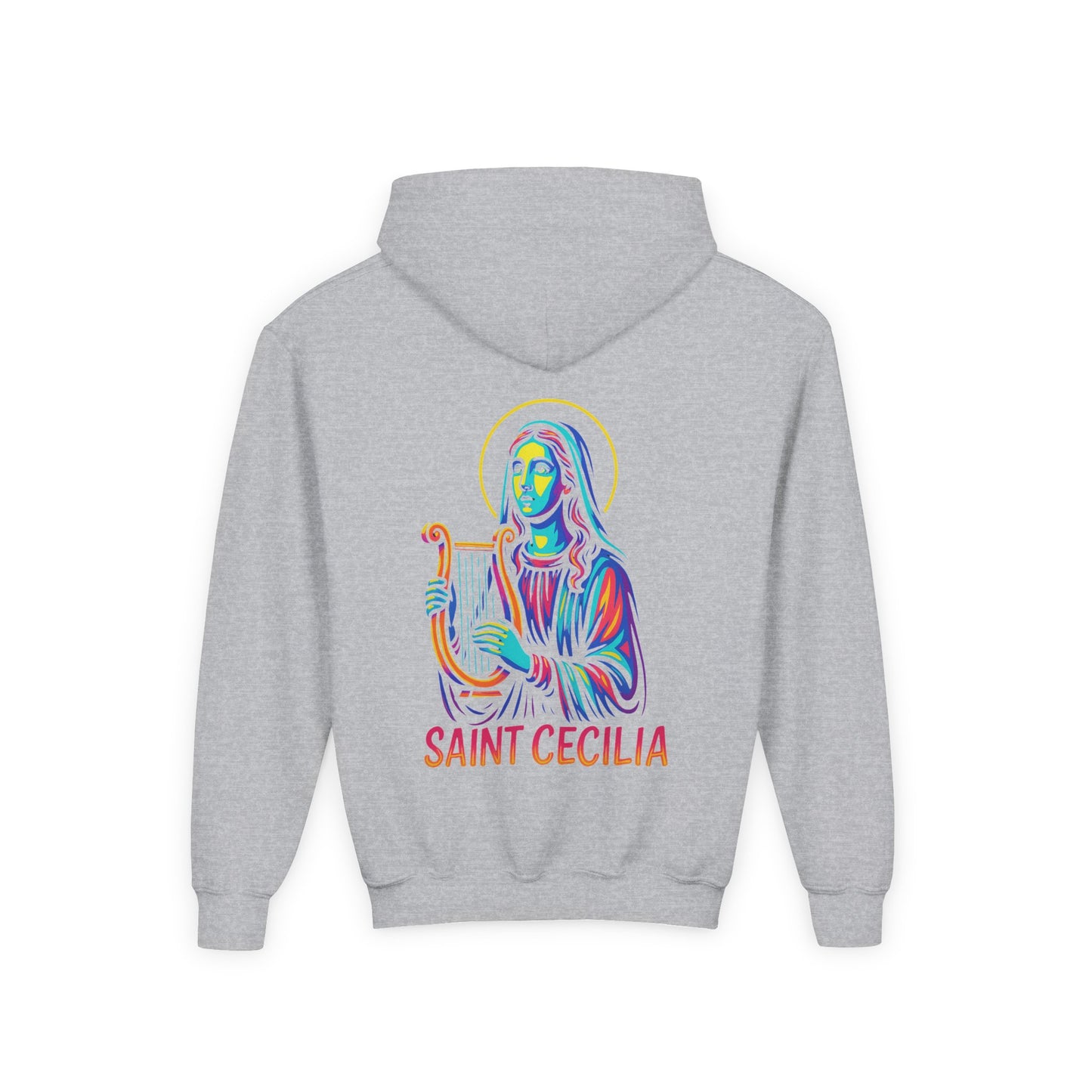 St. Cecilia Youth Hoodie | Catholic Streetwear for Kids