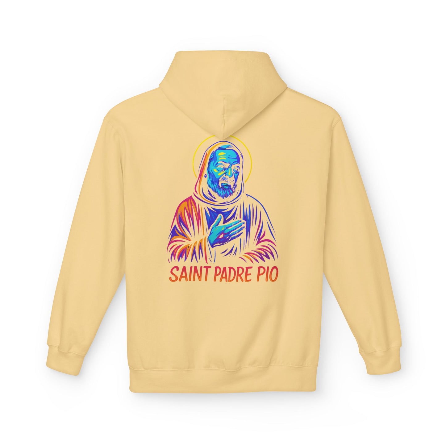 St. Padre Pio Hoodie | Catholic Saint Hoodie | Christian Streetwear | Patron Saint Gift