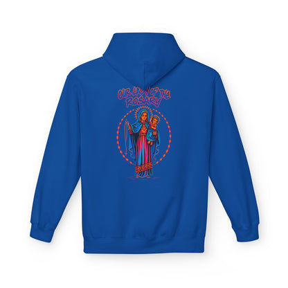 Our Lady of the Rosary | Catholic Hoodie | Marian Faith